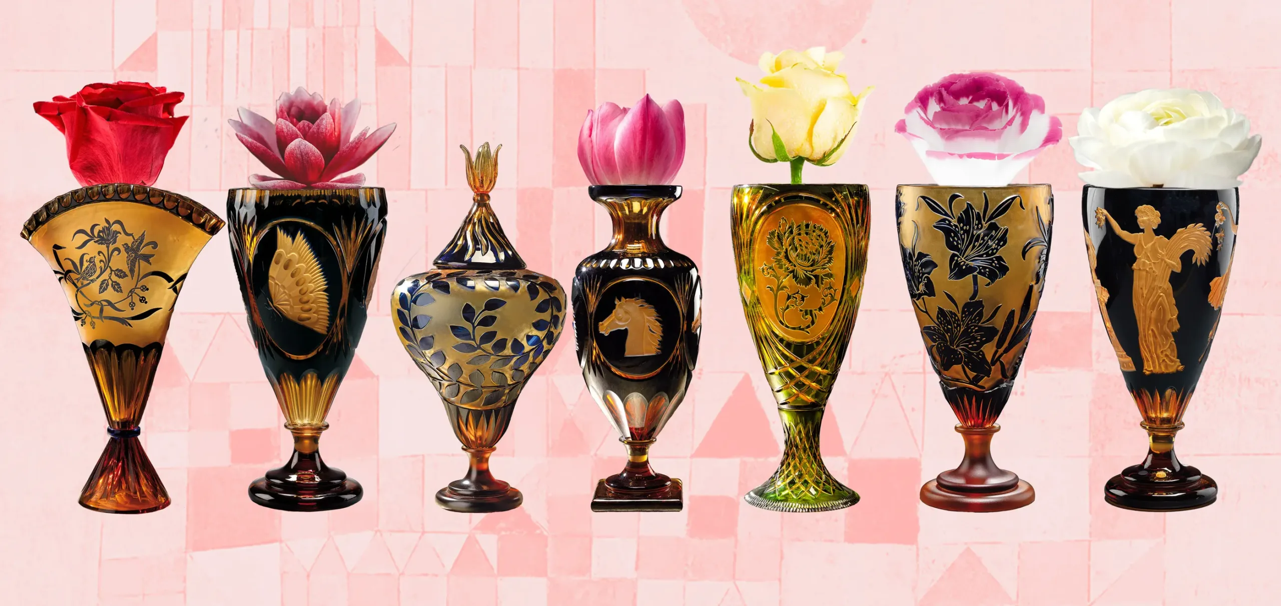 crystal vase design